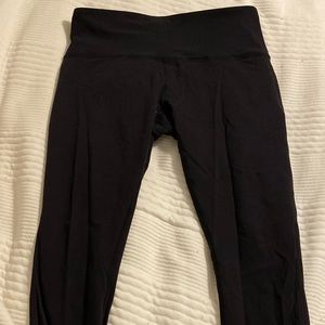 Lululemon WunderUnder Scalloped Sheer Panel Pants